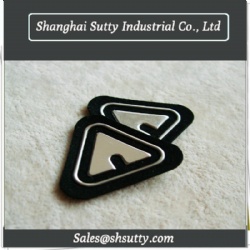 Custom Any Shape 3D TPU Material Logo Heat Transfer 3D Label For Sportswear